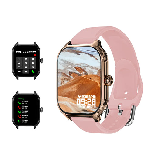 New H9 Promax Smart Watch Dial to Answer Calls Calorie Tracking Heart Rate Oximetry Monitoring Bluetooth Smartwatch